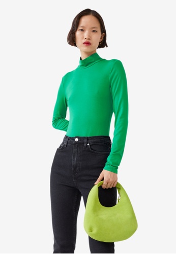 Buy u0026 Other Stories Mock Neck Bodysuit 2023 Online | ZALORA Singapore