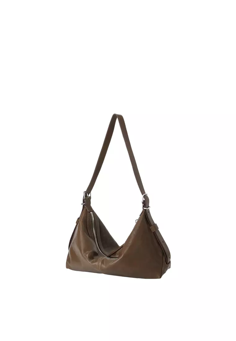 ALLEGRA Demi Hobo Demi Bag - Cacao