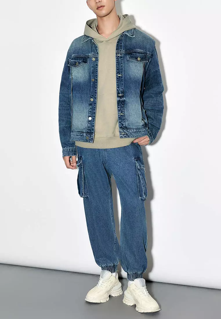 ovy 大阪Pop Up限定 ユーロワークジャケット ネイビー L