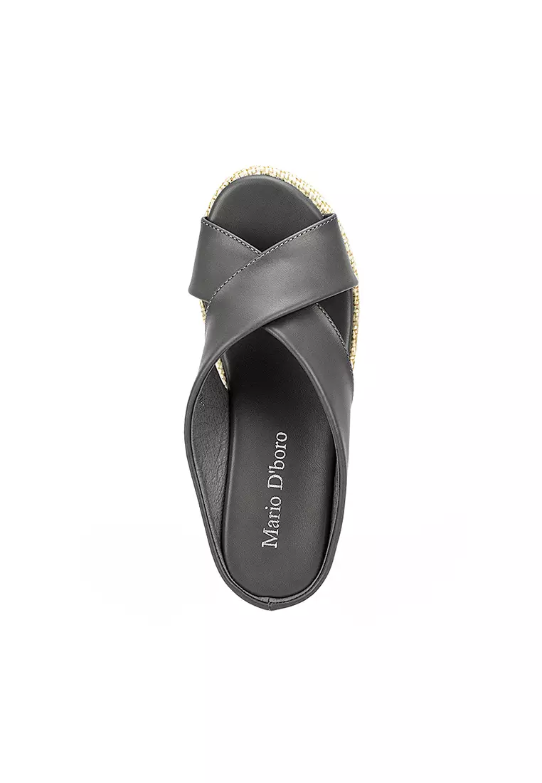 Women's Wedge Sandals LW 26010 Gray C44