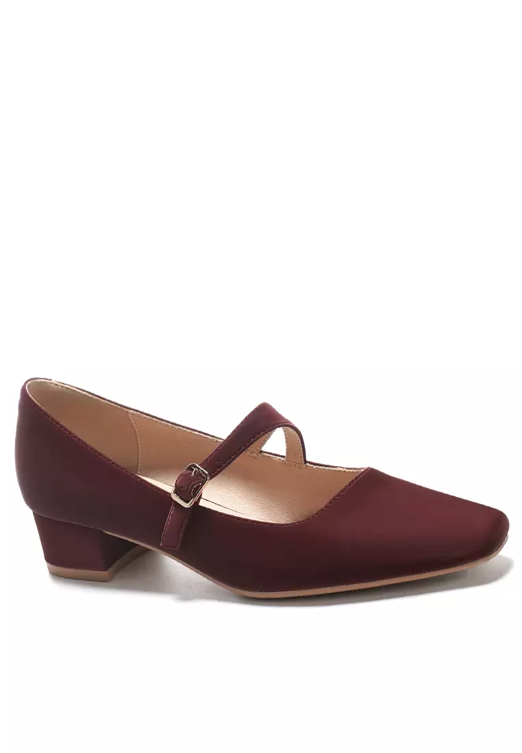 Discount on Twenty Eight Shoes  shoes - SKU: 4CM Buckle Strap Microfiber Leather Mary Jane Shoes BY3340-12