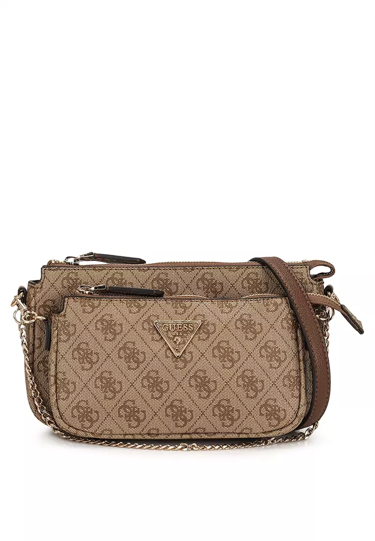 Guess Noelle Double Pouch Crossbody Bag 2023 | Buy Guess Online