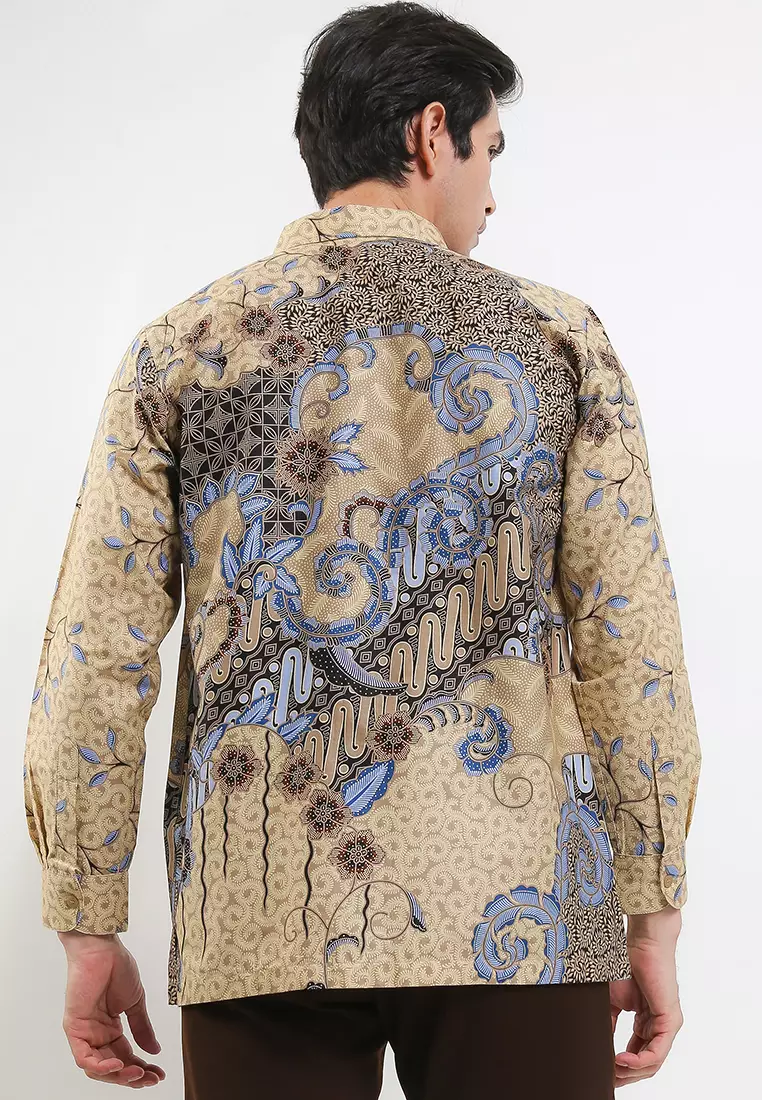 Raven Shirt Kemeja Batik Pria Panjang