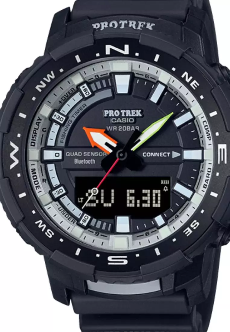 Pro Trek Bluetooth Digital Analog Smart Watch PRT-B70-1DR