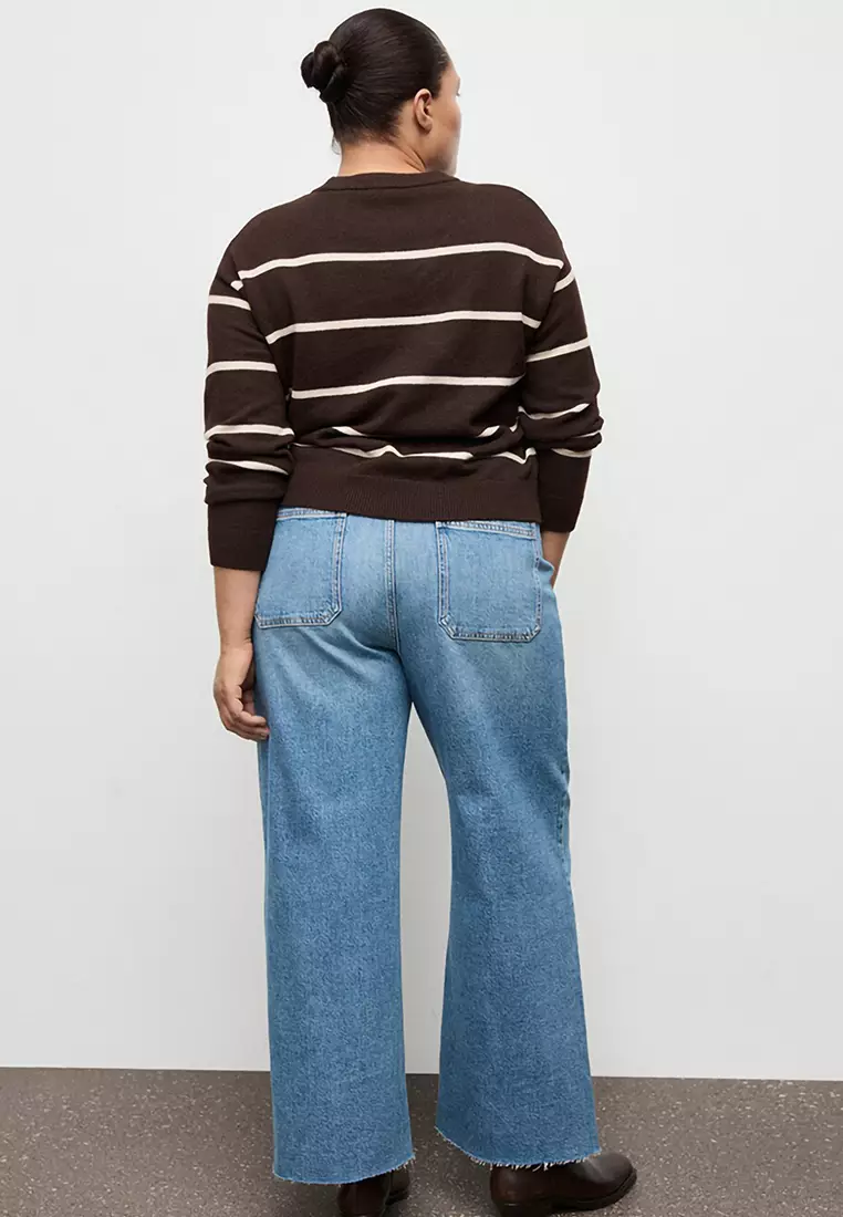 Catherin Culotte High-Rise Jeans