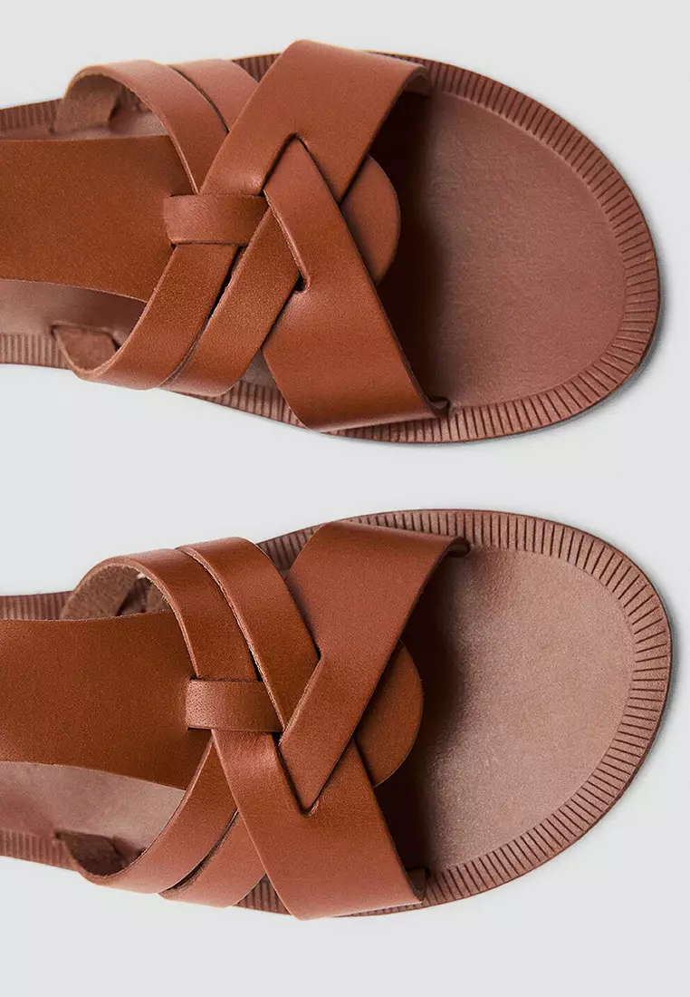 Leather Straps Sandals