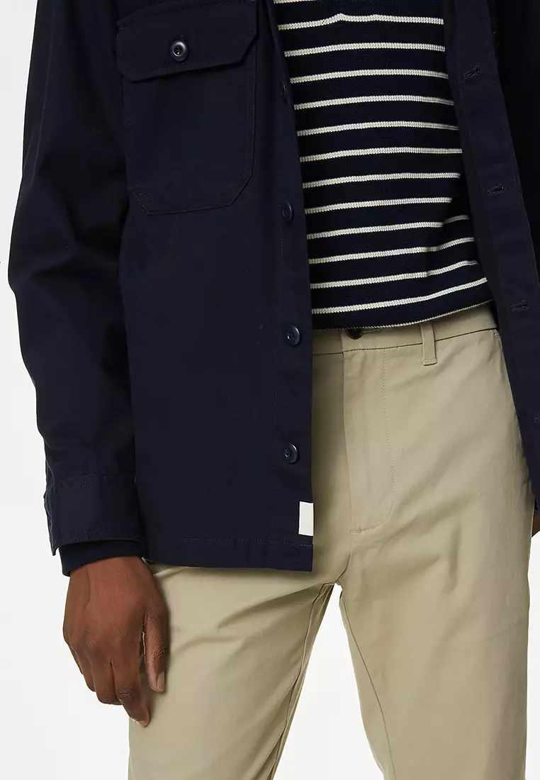 Slim Fit Stretch Chinos