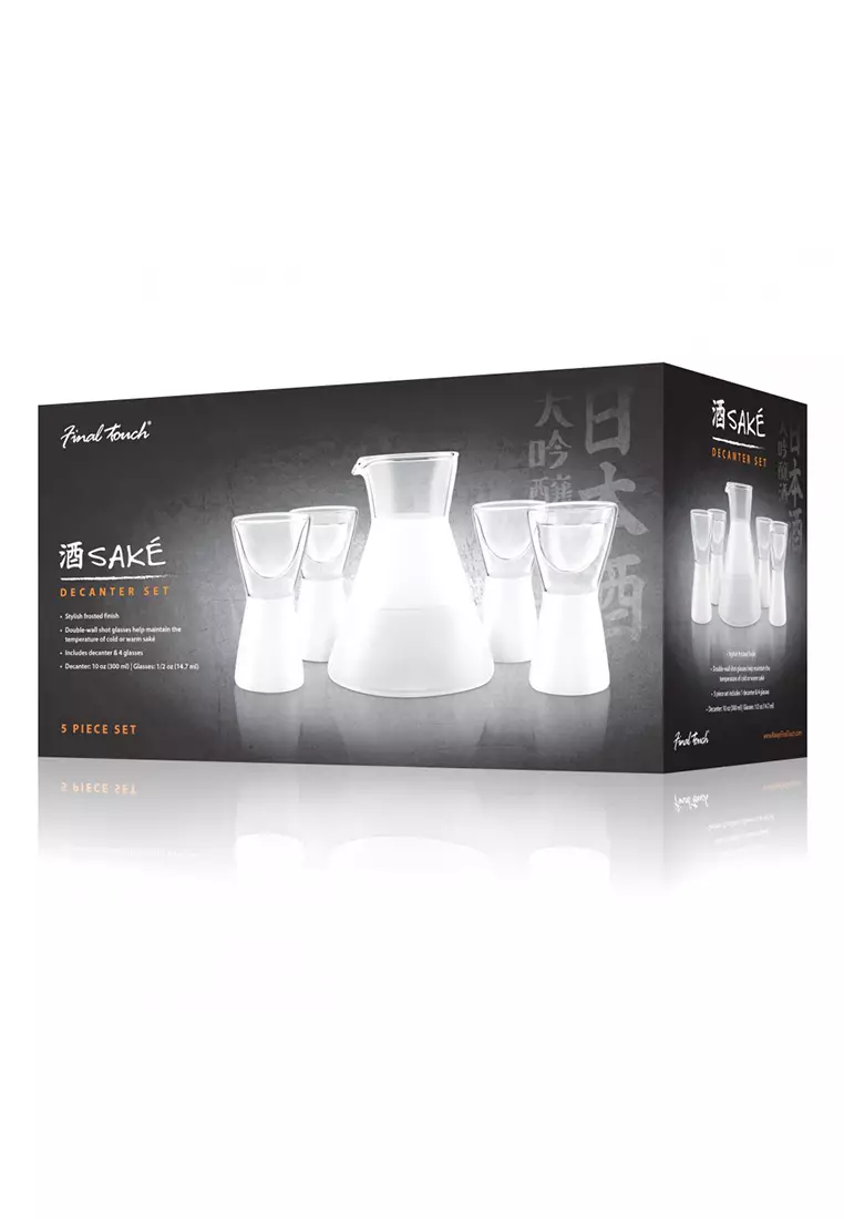 Buy Final touch Final Touch Frosted Sake Decanter Set (1 Sake Decanter