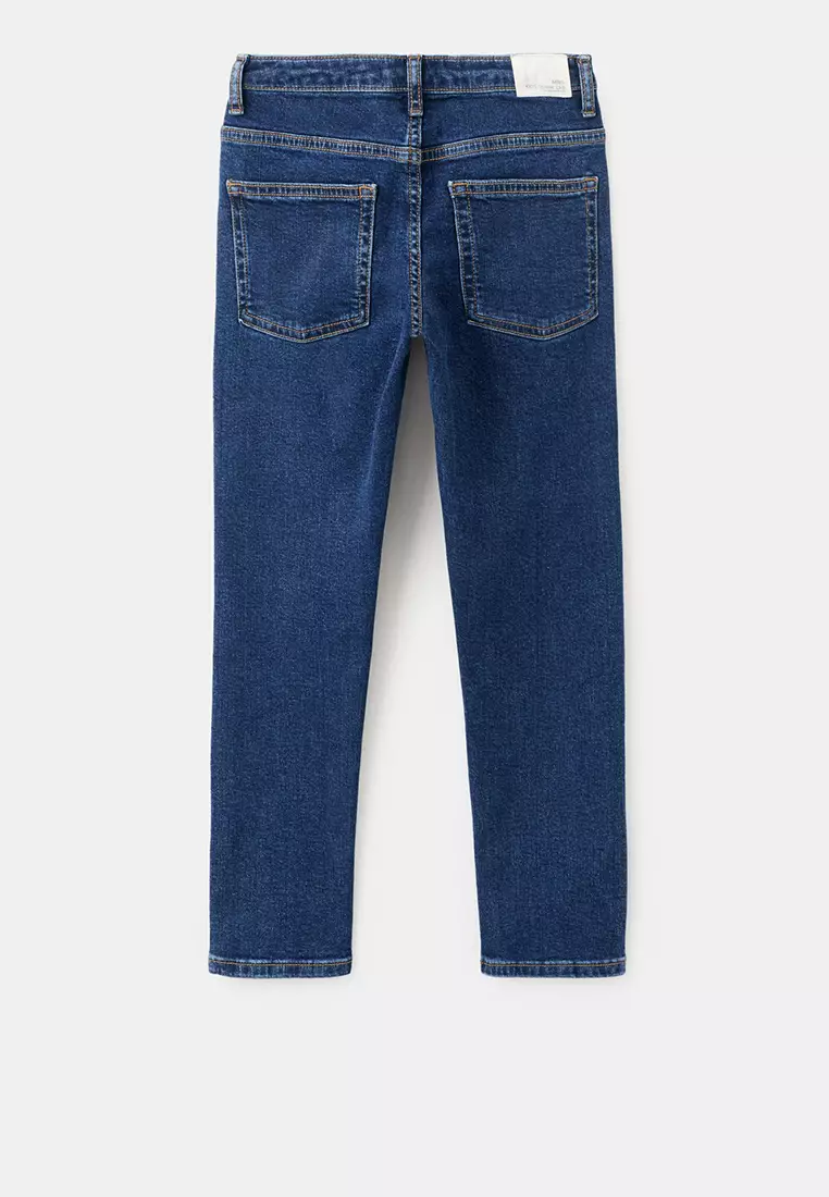 Mid-Rise Slim-Fit Jeans