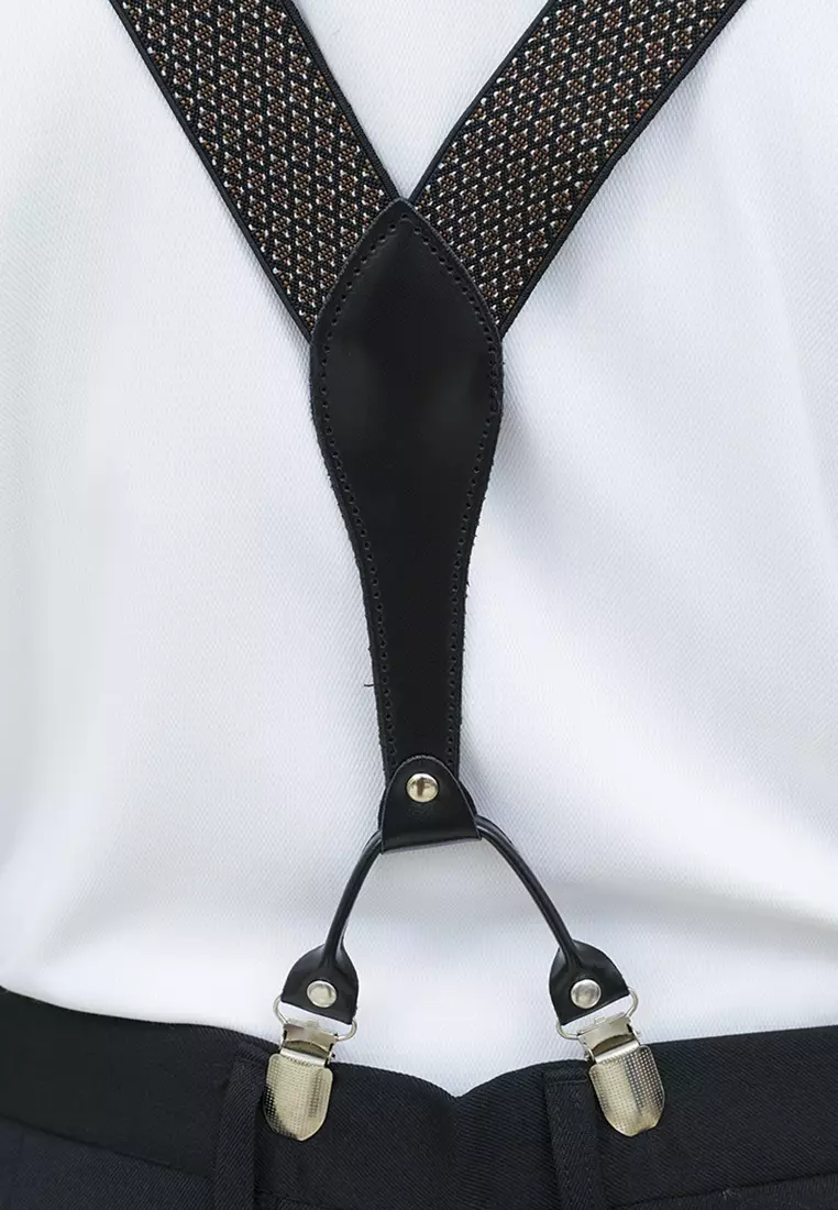 Houseofcuff Suspender Tali Jojon Karet ikat pinggang pria dewasa besar A03