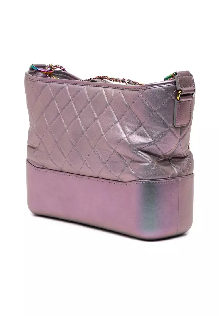 Pre-Loved Chanel Medium Iridescent Calfskin Gabrielle Crossbody