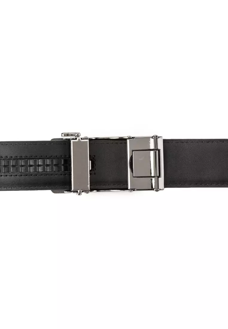 Ikat Pinggang Pira Kulit Sintetis Premium Sabuk Gesper Branded Impor Men Belt Casual A