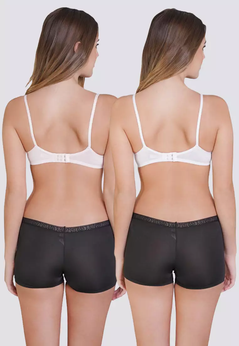 2-in-1 Pack Teens Bra Women Underwear