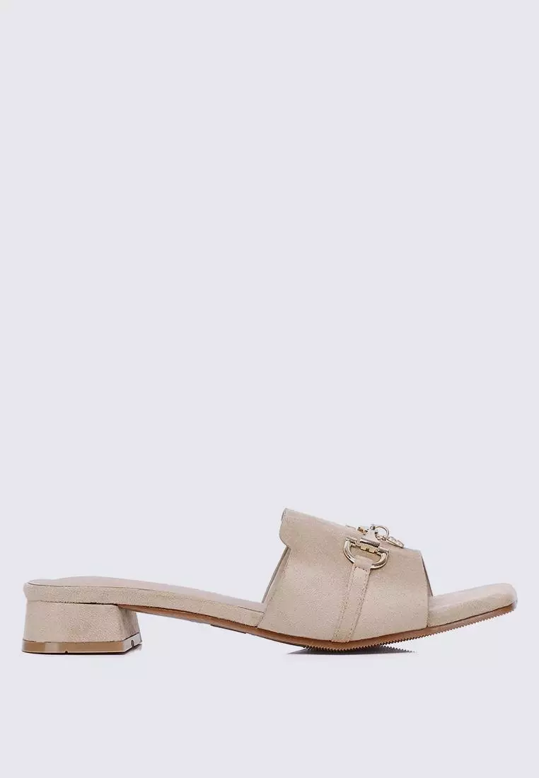 Discount on My Ballerine  shoes - SKU: My Ballerine Ebony Comfy Sandals In Almond