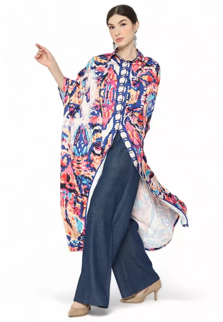 Kanzi Collared Kaftan