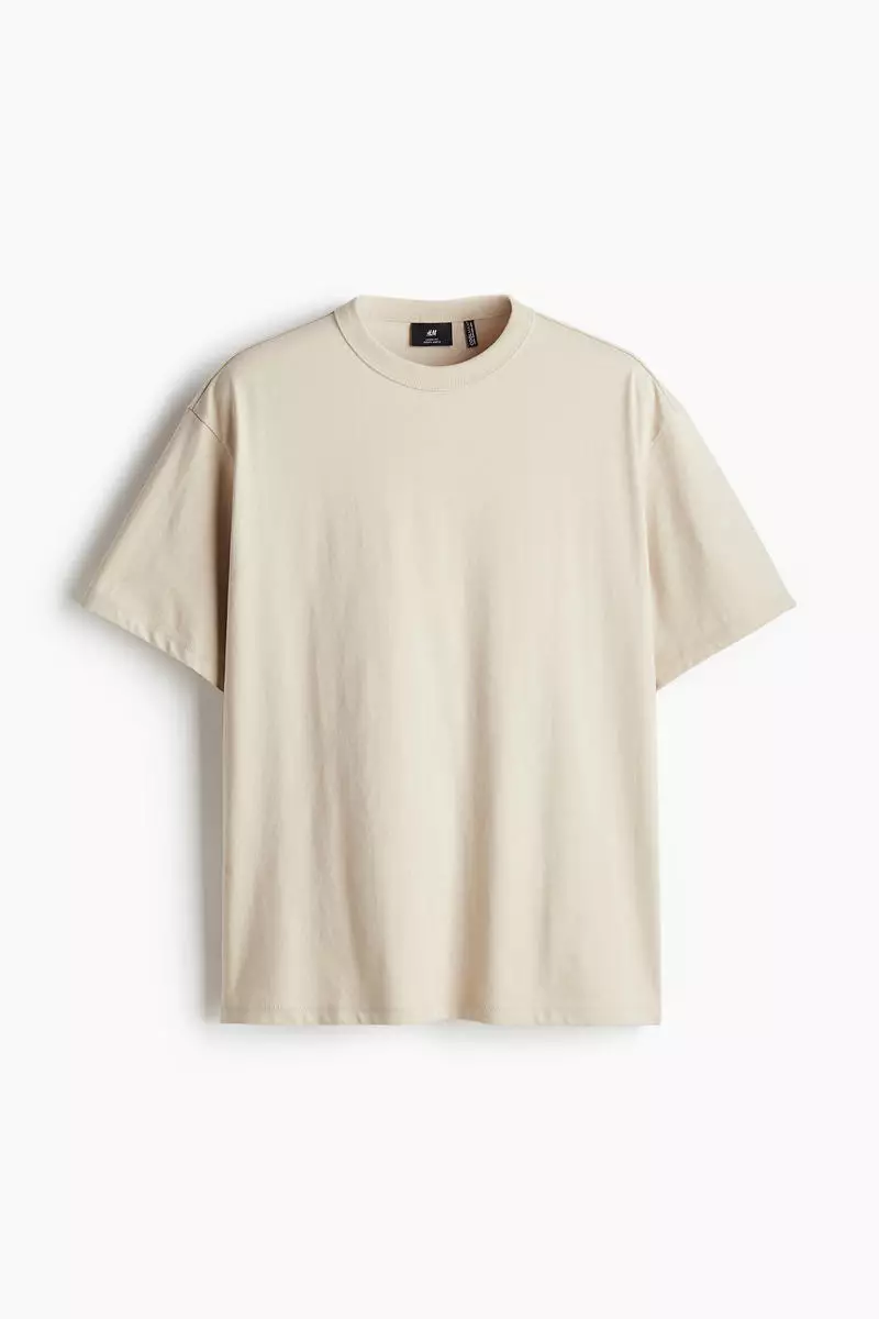 Tシャツ・カットソー SEFR Men T Shirts MSS25IGNACIOCO Beige Buy H&M COOLMAX® Loose Fit T-shirt 2025 Online | ZALORA
