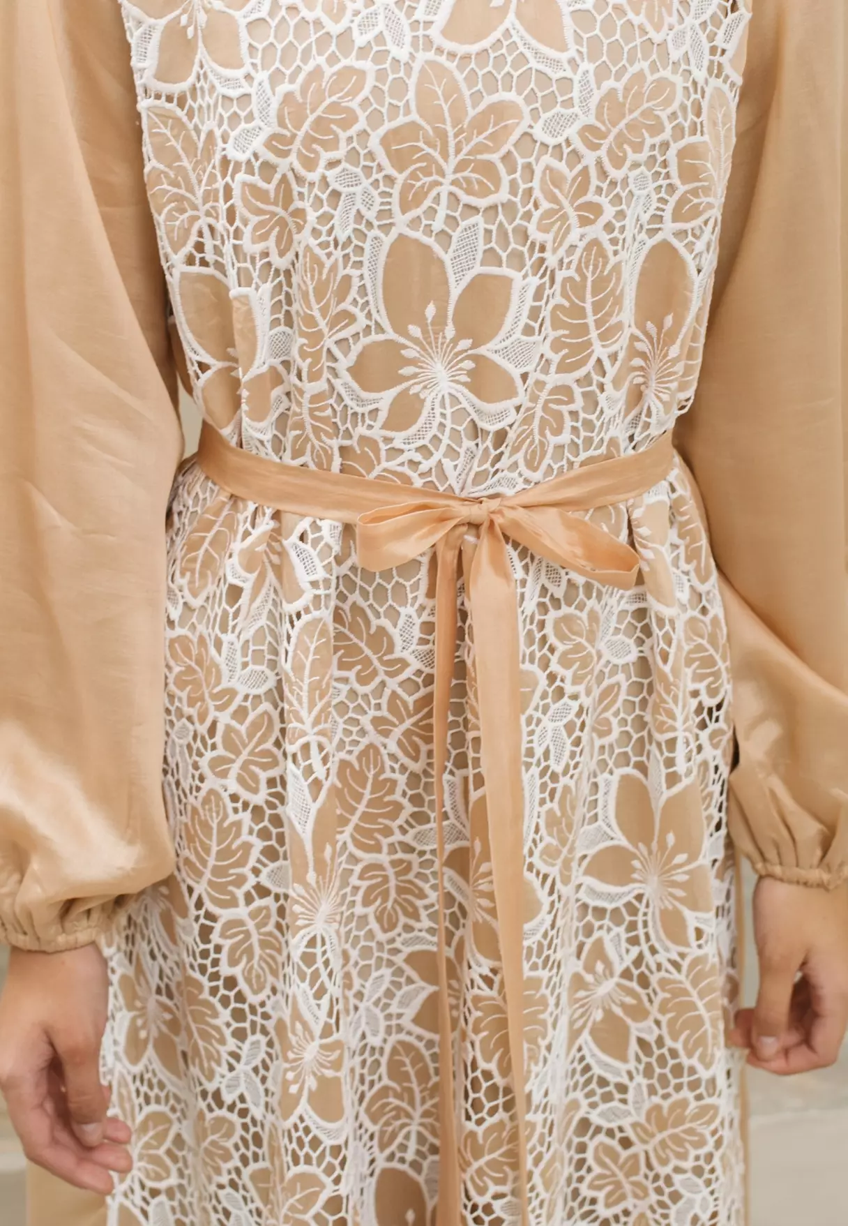 Caroline Dress - Peach