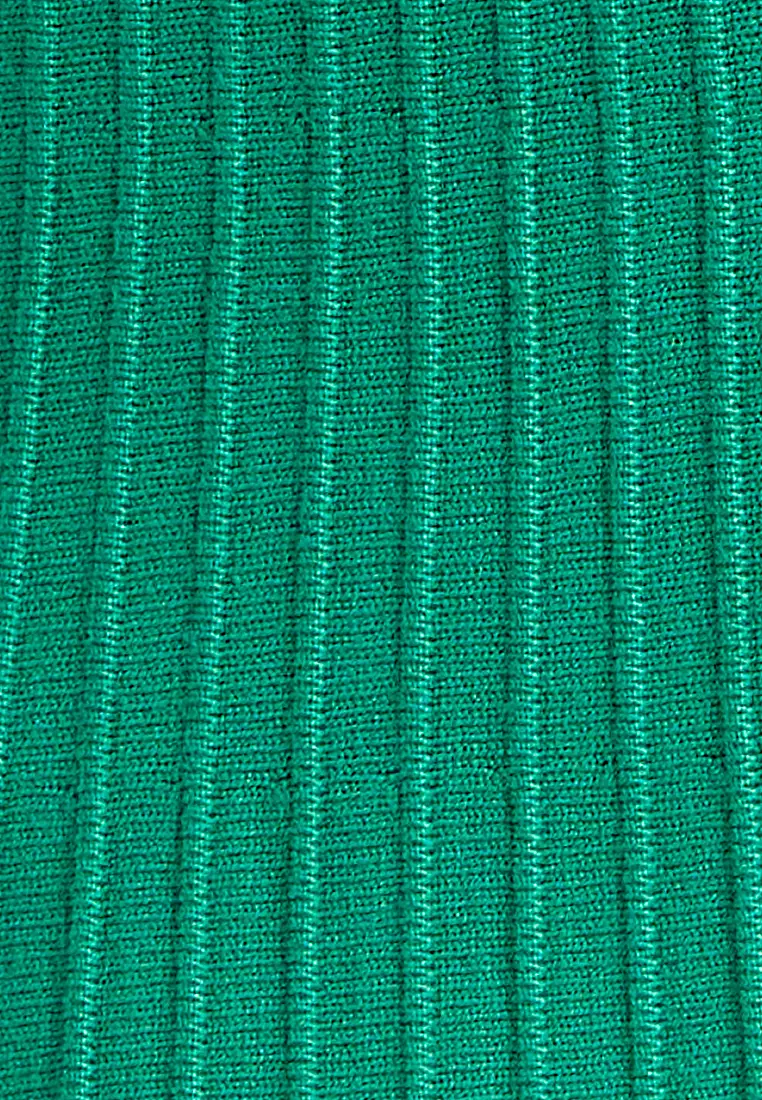 Tube Top and Flare Skirt Knit Set