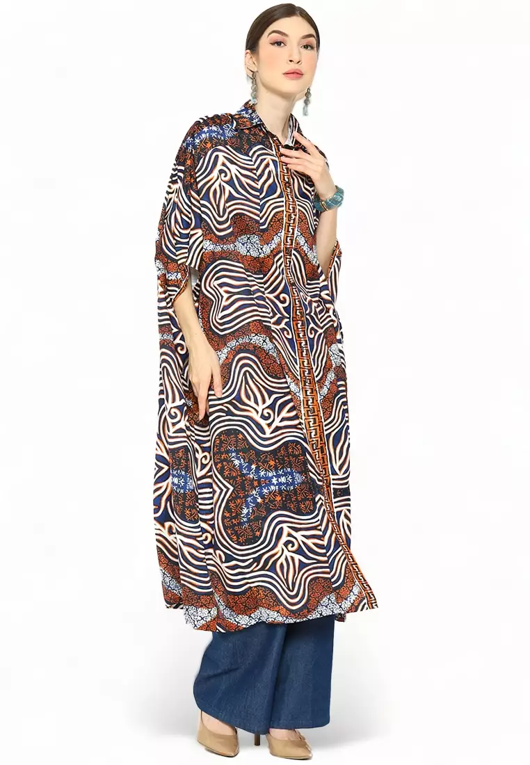 Kanzi Collared Kaftan
