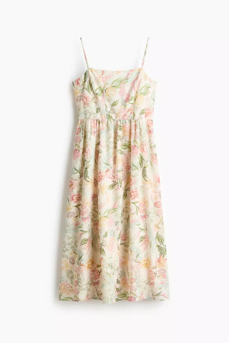 Strappy midi dress