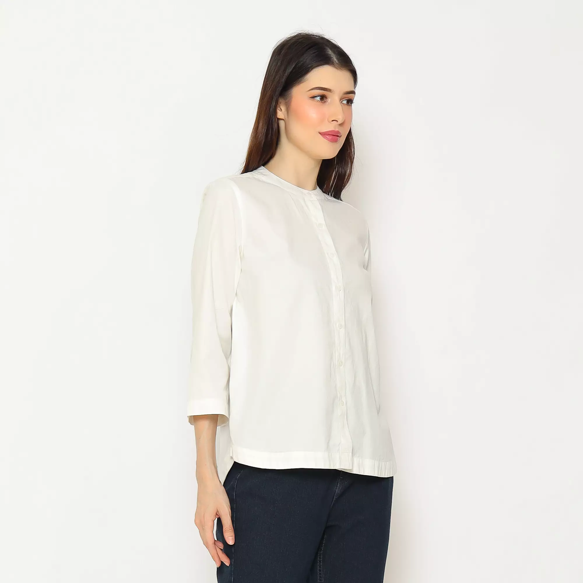 Lenora Shirt White