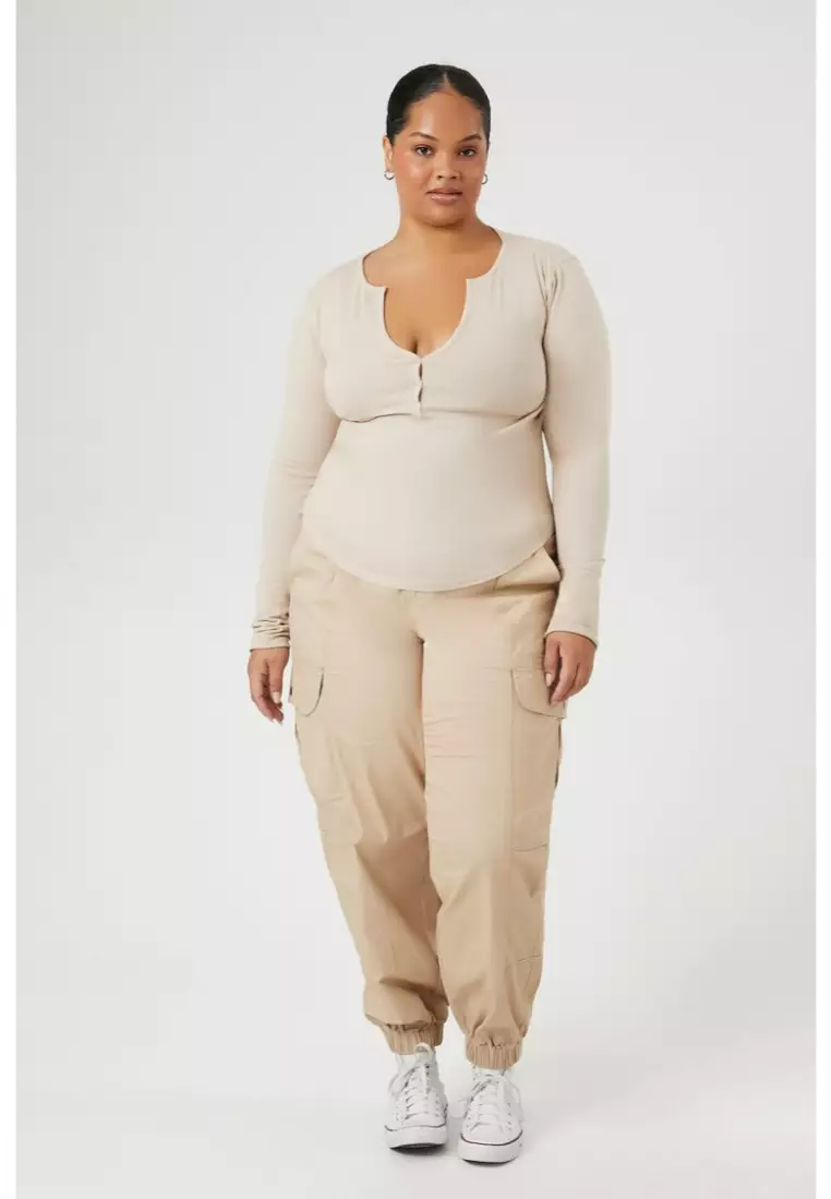 Forever 21 plus size sale joggers