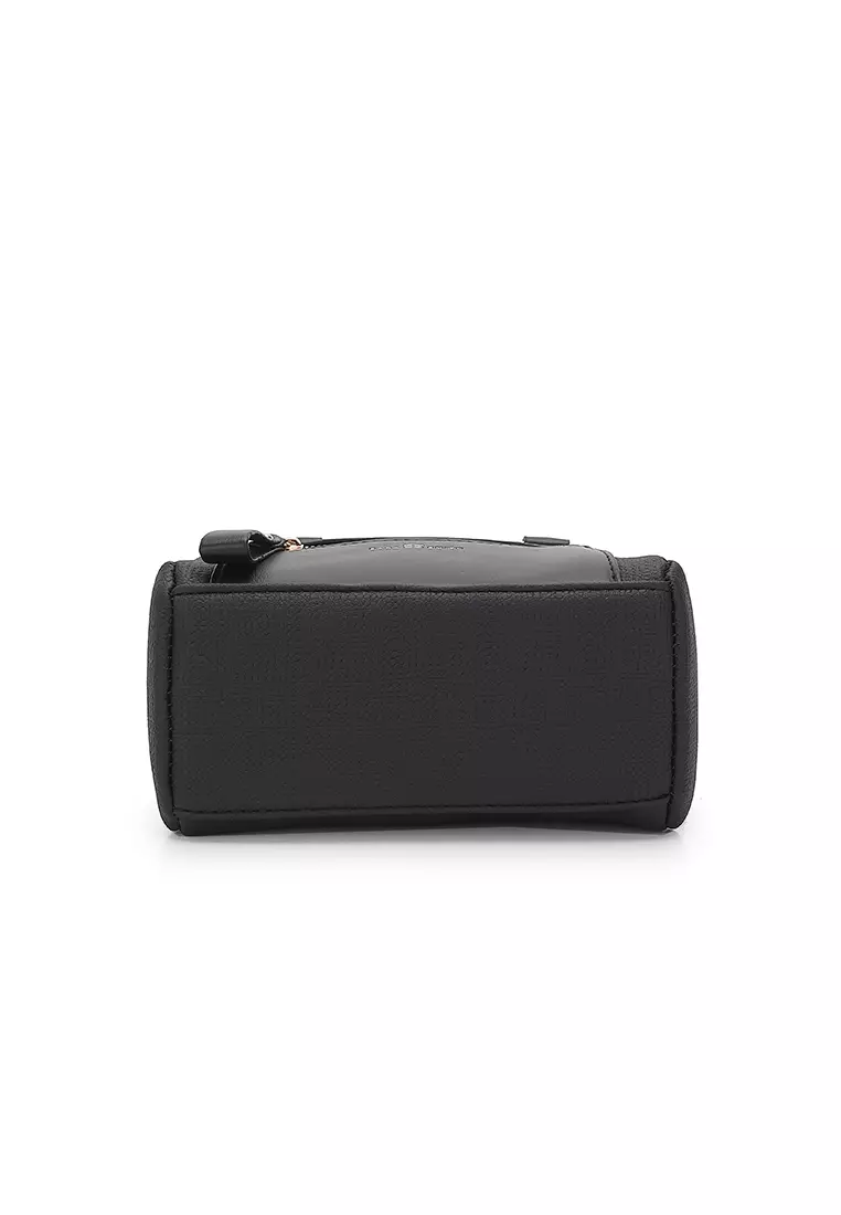 Women's Top Handle Bag / Sling Bag / Crossbody Bag / Shoulder Bag (Tas Tangan Wanita / Tas Selempang Wanita / Tas Bahu Wanita) - Hitam