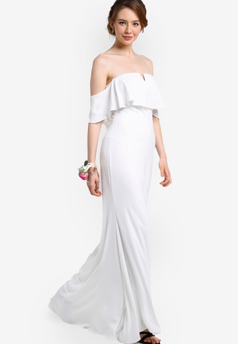 Off-White Goddess Maxi Dress