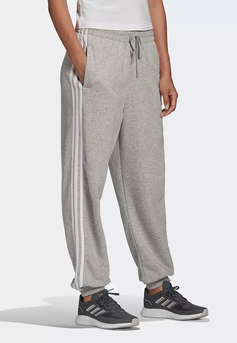 Essential 3 stripe store jogging pants ladies
