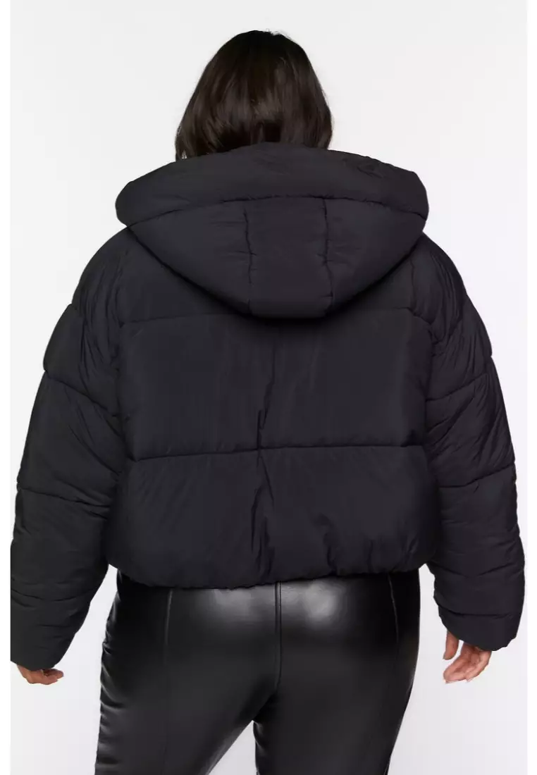 Forever 21 deals hooded puffer jacket