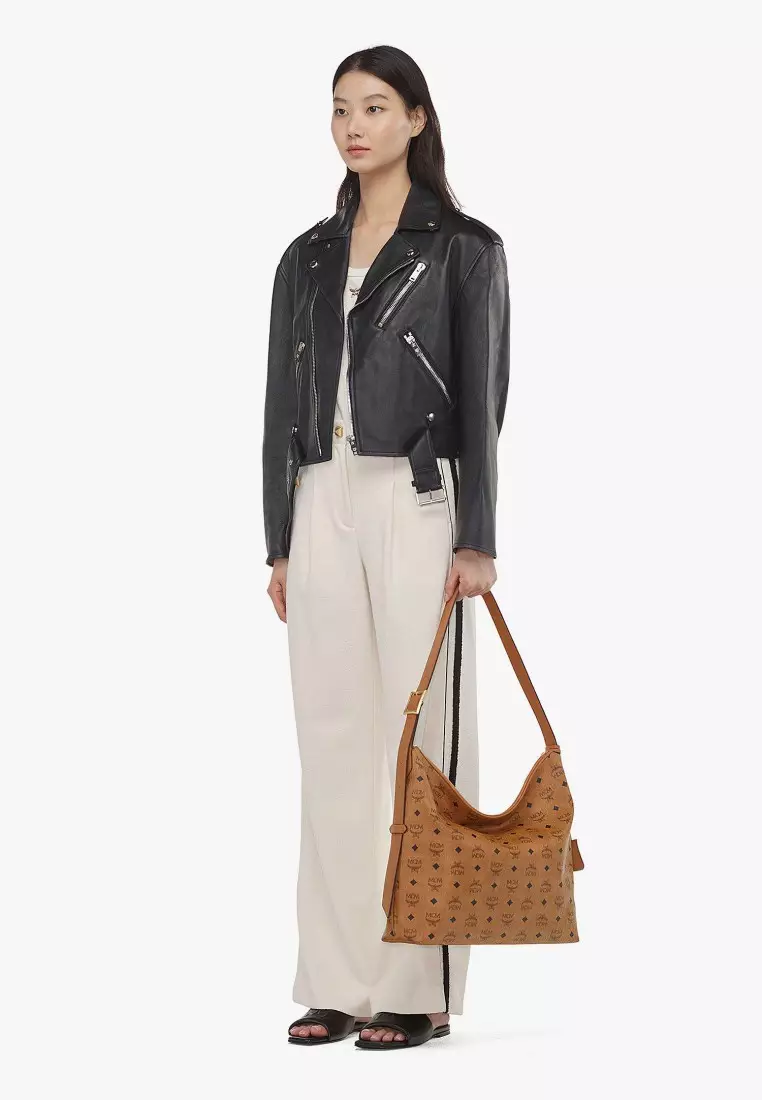 Mcm visetos hobo bag clearance