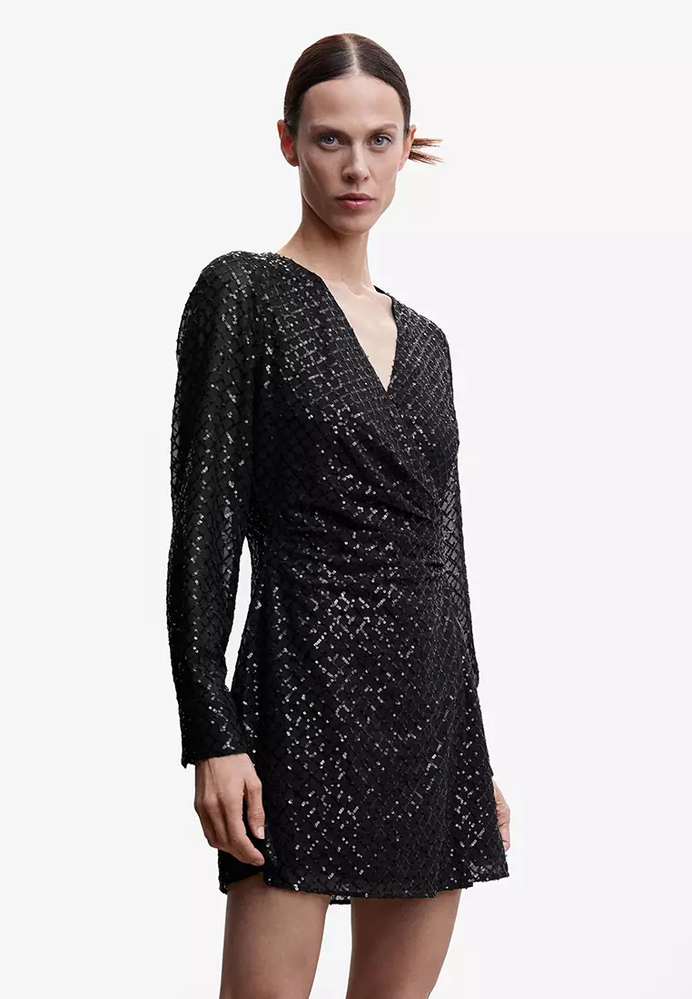 Short Sequin Dress