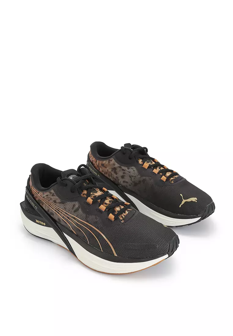 Puma Womens Run Xx Nitro Safari Glam Sneakers Shoes