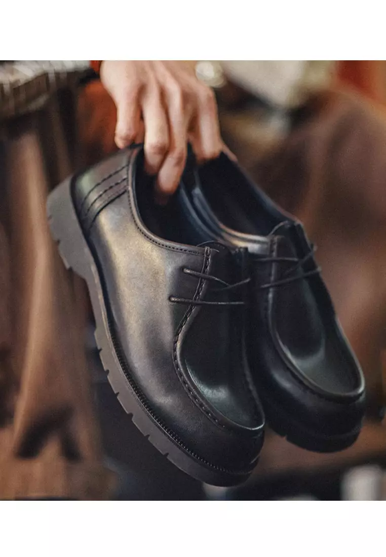 Vintage Leather Derby Shoes CQ2401201