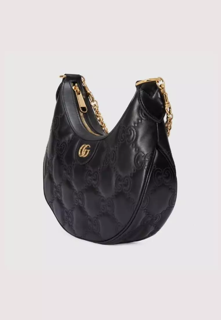 Gucci GG Matelasse Small Shoulder Bag Black