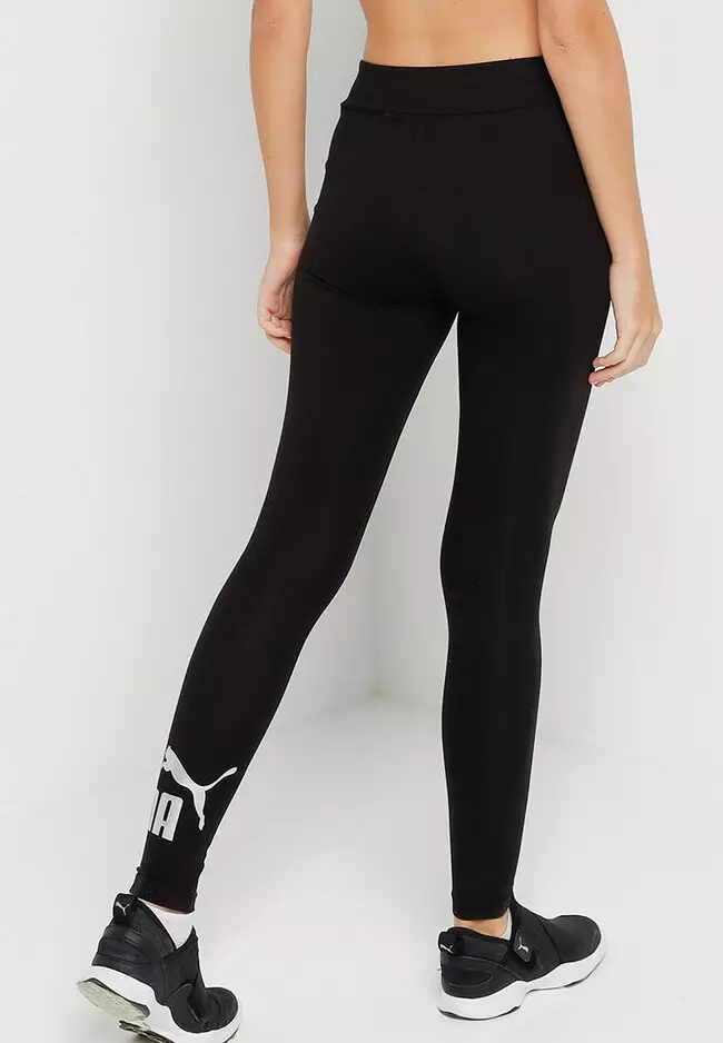 ESS+ Metallic Leggings Puma Black-Silver