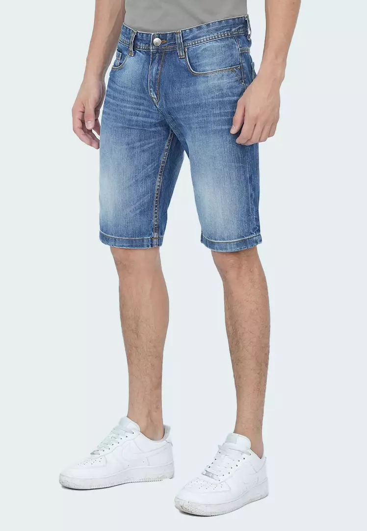 LGS - Celana Pendek - Short Jeans - Biru Denim - JSS.293.P080.A689.C