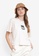 OBEY white Trip Custom Crop T-Shirt 5F59DAA30829C4GS_1