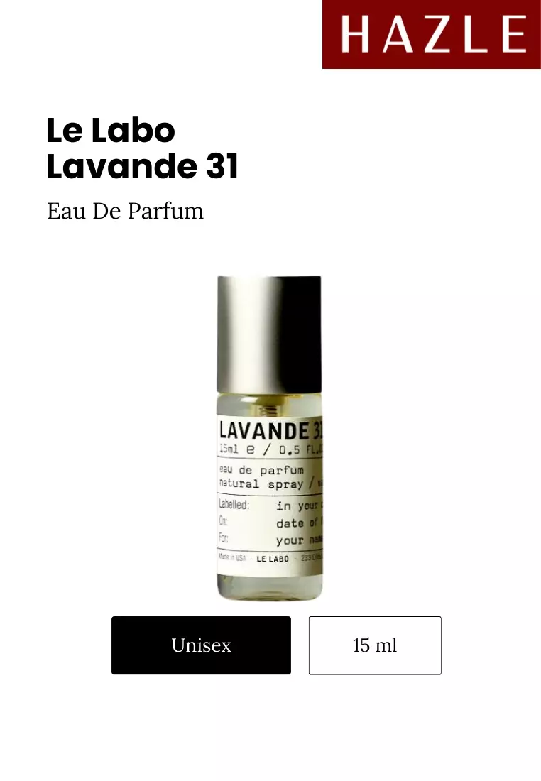 Lavande 31 Unisex EDP 15 ml