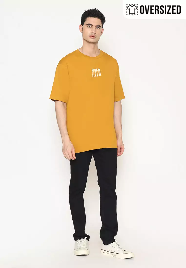 RBJ T-Shirt Cotton Combed Oversized Pria 2079250141