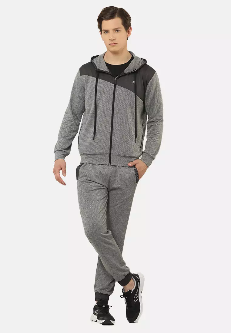 Celana Olahraga/Pelatihan Slim Fit Abu-abu