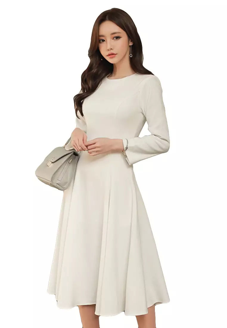 Korean Elegant Tee Dress