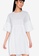 ZALORA BASICS white Puff Sleeve Babydoll Dress C7408AA82F1801GS_3