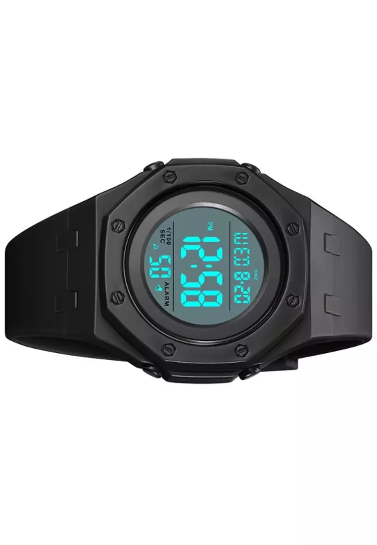 Jam Tangan Digital Pria Waterproof Many Function Strap Tali Material Silicone IR92 ORIGINAL