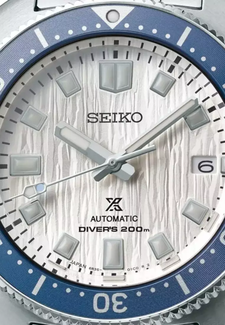 Seiko Prospex Glacier ‘Save the Ocean’ 1970 Re-Interpretation Special Edition Watch SPB301J1