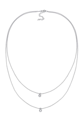 ELLI GERMANY silver Minimal Ball Trend Necklace C4793AC126A938GS_1