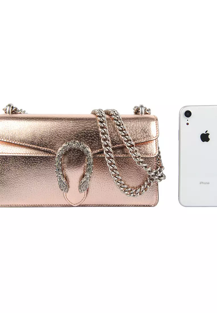 Dionysus Gg Crossbody Bag for Women in Gold