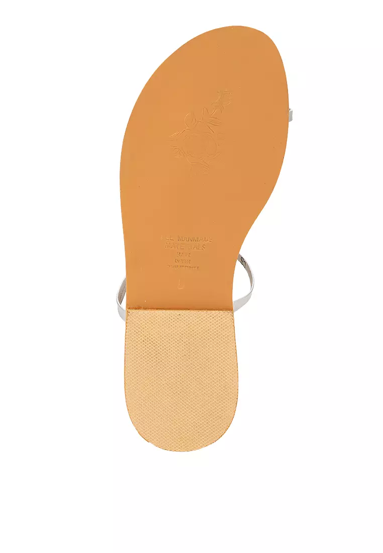 Toe Ring Strappy Flat Sandals