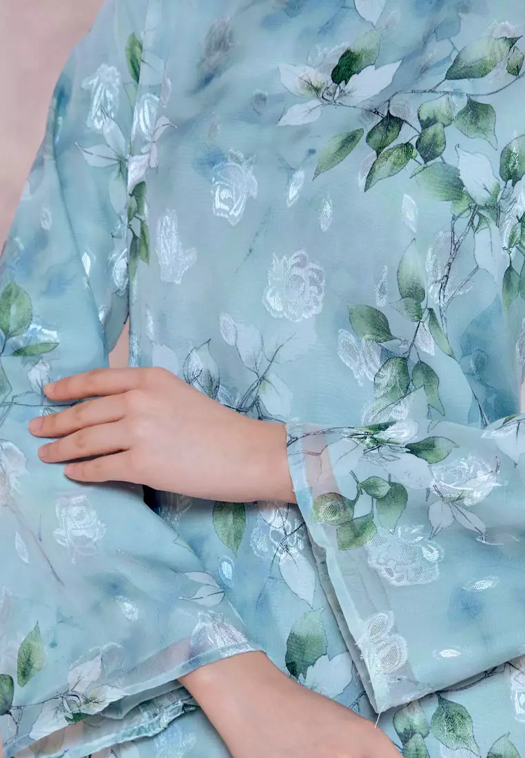 Jasmine Kurung Modern in Jacquard Chiffon