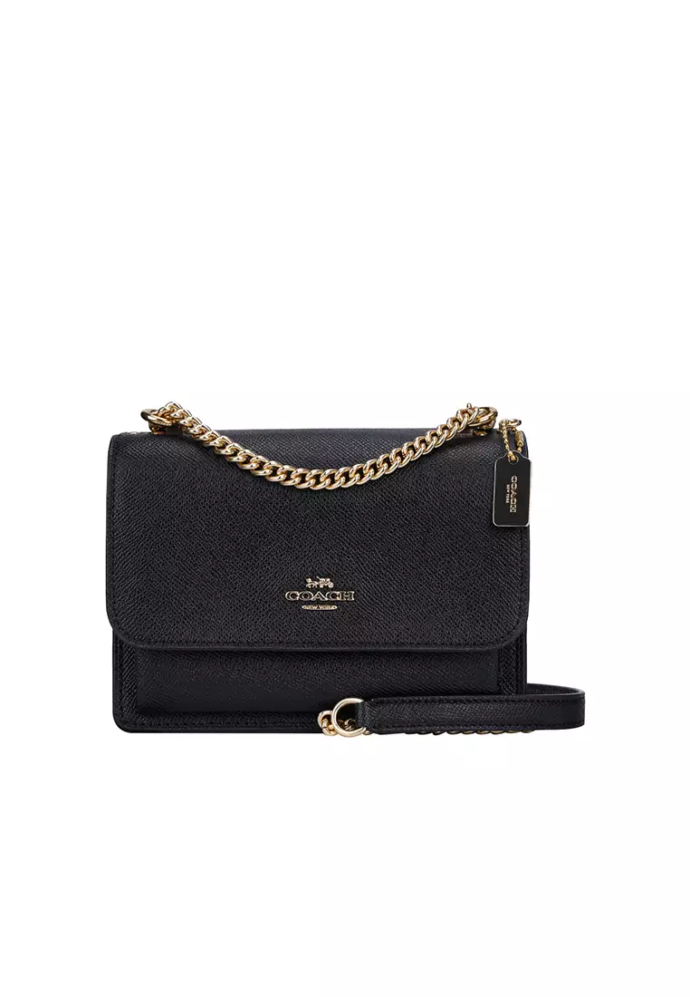 Coach shoulder bag chain sales